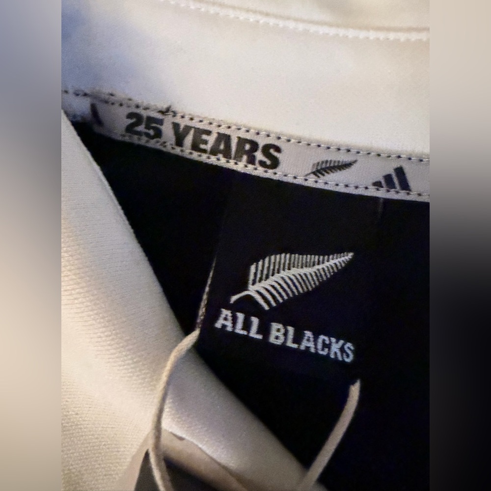 Adidas All Blacks Rugby 25 Years Anniversary Jersey IX3112 Men’s Size - Picture 5 of 7